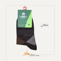 جوراب نخ پنبه نیم ساق آنتی باکتریال مردانه برند میچکا کد 3077