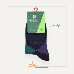جوراب نخ پنبه نیم ساق آنتی باکتریال مردانه برند میچکا کد 3077