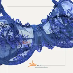 ست سرمه ای بدن نما گلدوزی شده برند بارون کد 335143