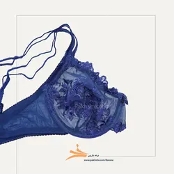 ست سرمه ای بدن نما گلدوزی شده برند بارون کد 335143