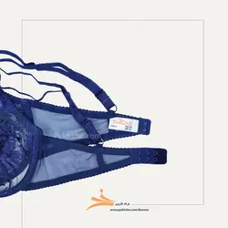 ست سرمه ای بدن نما گلدوزی شده برند بارون کد 335143