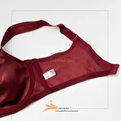 سوتین مینیمایزر سایز بزرگ کاپ C زرشکی برند نوشه پوش کد 14305