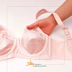 سوتین مینیمایزر سایز بزرگ کاپ C صورتی برند نوشه پوش کد 14306