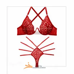 ست فانتزی ریگلاژ دار برند شهره کد 417