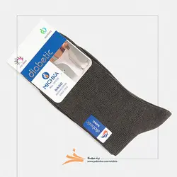جوراب دیابتیک آنتی باکتریال ساق بلند مردانه میچکا کد 100