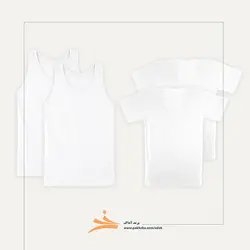 ست زیرپوش مردانه سفید برند آداک کد 41102