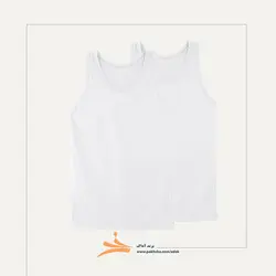 زیرپوش رکابی سفید بسته دو عددی آداک کد 28202