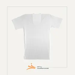 بسته یک عددی زیرپوش نیم آستین سفید آداک کد ۱۳۱۲۰۱ | پخشه