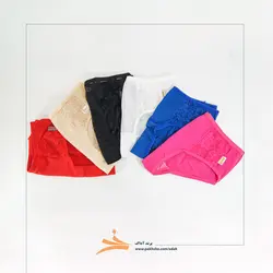 شورت توری بغل گیپور بدن نما برند آداک کد 136