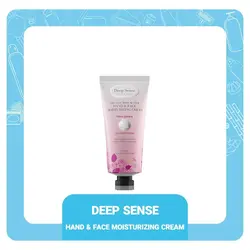 کرم مرطوب کننده دست و صورت گلاب دیپ سنس حجم 60 میلی لیتر