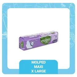 نوار بهداشتی مولپد اکسترا خیلی بزرگ بسته 7 عددی | molped