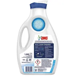 مایع ماشین لباسشویی امو ( Omo ) مدل Active حجم 1950 میلی لیتر | پاک مارکت