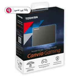 هارد TOSHIBA Canvio Gaming Black 4T - پانا پی سی