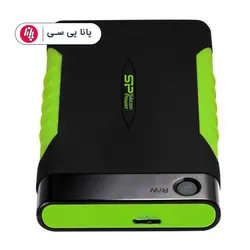 هارد اکسترنال SILICON POWER A15 2T مشکی سبز - پانا پی سی