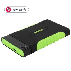 هارد اکسترنال SILICON POWER A15 2T مشکی سبز - پانا پی سی