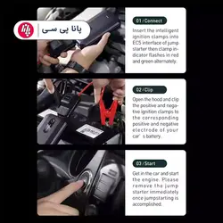 جامپ استارتر خودرو باسئوس BASEUS CGNL020101 با ظرفیت 10000mAh - پانا پی سی