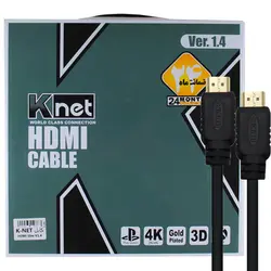 کابل HDMI  کی نت پلاس مدل KP-HC154 طول 10 متر