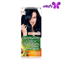 کیت رنگ موی گارنیر شماره 1.10 مشکی پر کلاغی