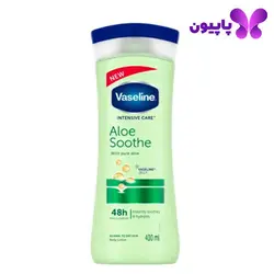 لوسیون بدن تسکین دهنده آلوئه ورا وازلین