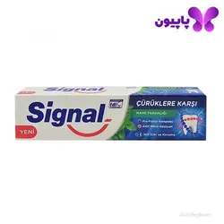 خمیر دندان نعنایی مدل Curuklere karsi سیگنال حجم 100 میل