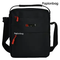 کیف دوشی اسپرت برزنتی کد 246 (مشکی-سبز-سرمه ای) - پاپیون بگ