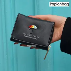 کیف پول شیک دخترانه طرح چتر کد281 - پاپیون بگ