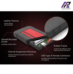 هارد اکسترنال اپیسر مدل AC633 ظرفیت 1 ترابایت