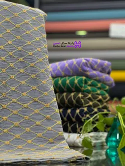ابروبادی سرمه‌دوزی طوسی