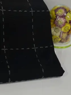 لینن کوک دوزی مشکی