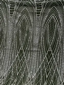 تور منجوق دوزی مرواریدی سبز