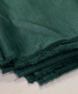 کتان لمه ژاکارد سبز