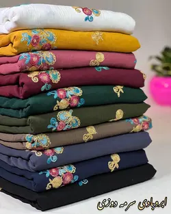 ابروبادی سرمه دوزی گل