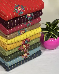 ابروبادی طلاکوب گلدوزی جدید