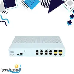 سوئیچ سیسکو مدل WS-C2960C-8TC-LWS-C2960C-8TC-L