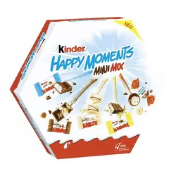 میکس انواع شکلات مینی کیندر مدل Kinder Happy Moments