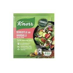 سس سالاد با شوید و خردل کنور knorr