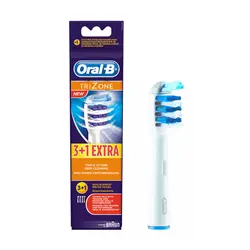 سر مسواک اورال بی Oral-B مدل TriZone بسته 4 عددی