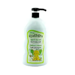 شامپو سر و بدن کودک ناتروفی Naturaphy با عصاره سیب و آلوئه ورا