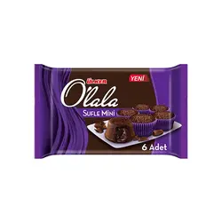 کیک شکلاتی اولکر مدل مینی سوفله اولالا Ulker