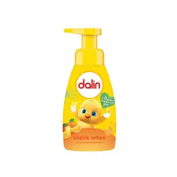صابون فوم دست کودک با رایحه پرتقال و انبه 200 میلی دالین Dalin