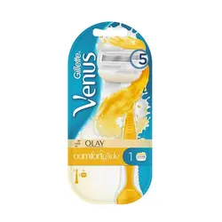 ژیلت زنانه لیزری پنج تیغه ونوس با 1 عدد یدک Venus