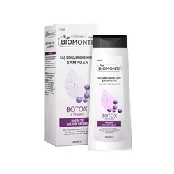 شامپو ضد ریزش مو حاوی بوتاکس و پروکپیل  400 میلی BIOMONTI