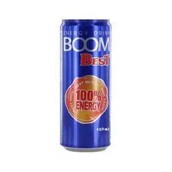 نوشابه انرژی زا گاز دار Boom Best