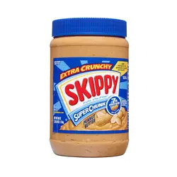 کره بادام زمینی مغزدار اسکیپی SKIPPY