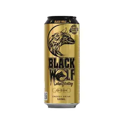 نوشابه انرژی زا بلک ولف گلد Black Wolf Gold