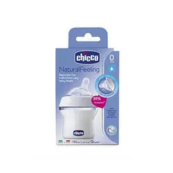 شیشه شیر چیکو مدل نچرال 150 میلی لیتر Chicco Natural Feeling