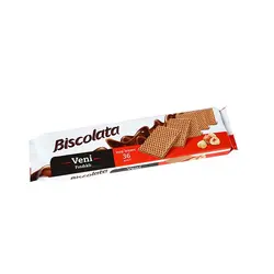 ویفر کرم شکلاتی فندقی بیسکولاتا Biscolata