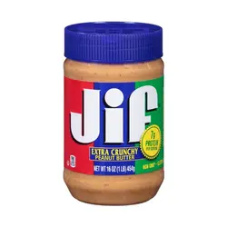 کره بادام زمینی کرانچی جیف Jif