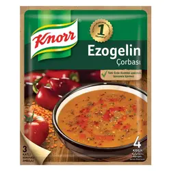 سوپ عدس کنور با گوجه Knorr