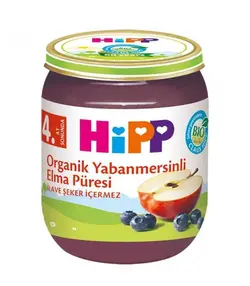 پوره ارگانیک سیب و بلوبری هیپ HIPP